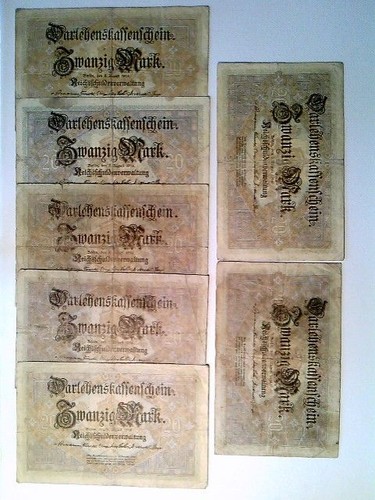 Banknoten 7x - banknoten,,