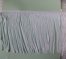 3 m Gardinenfransen weiß