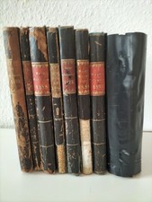 Konvolut 8 Bände Reichsgesetzblatt 1873- 1898, gestempelt Magistrat Stadt Peine