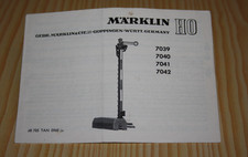 "Anleitung Signale mit Zugbeeinflussung 7039/7040/7041/7042 H0 Märklin"