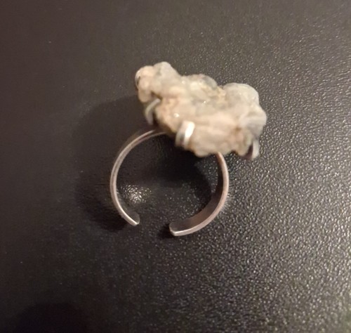 Fossil ring altsilber 830 - altsilber,