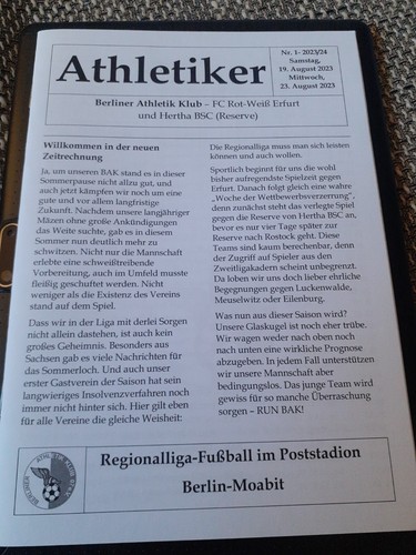 Programmheft bak fc rot - 07,