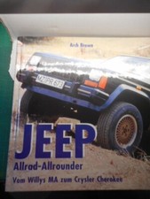 Buch Bildband Motorbuch Verlag Jeep Willys MA - Crysler Cherokee A.Brown 1997