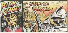✪ RICK FERNO #3 Im Quartier der..., CB Comic 1987 PICCOLO-COMIC TOP Z0-1 NEUW.