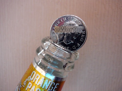 10p münze der flasche - ,