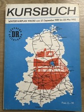 DB Kursbuch Winterfahrplan