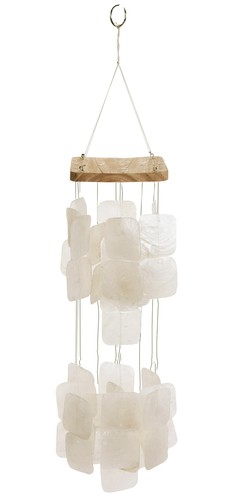 Windspiel aus muscheln und - windspiel,