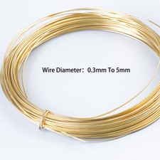 Messingdraht Hart Ø 0,3mm Bis 5mm Metalldraht Messing CuZn37 Blank Messingdraht