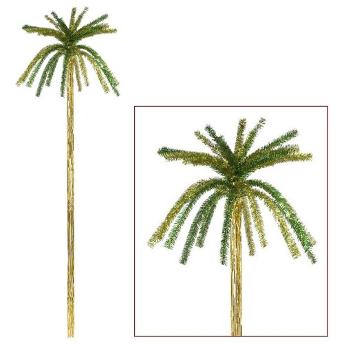 Lametta palmen deko hawaii - deko,