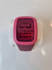 Swatch SURP102 Uhr rosa Silikon Digital Touch