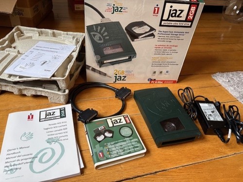 Iomega jaz 2gb externer scsi - 2gb,