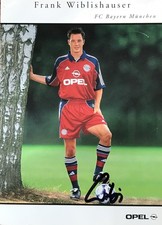 FUSSBALL   AUTOGRAMM EHEM.  SPIELER BAYERN  MÜNCHEN