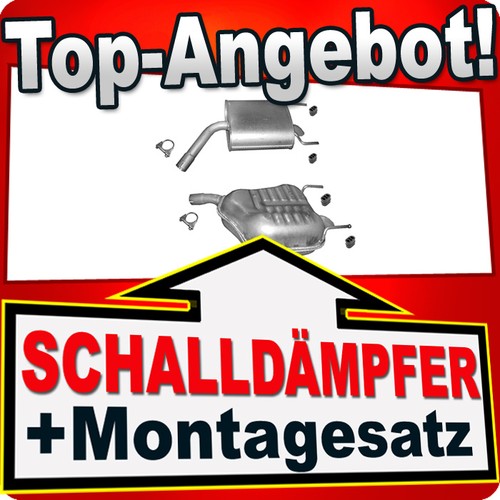 Endschalldämpfer für opel - endschalldämpfer,