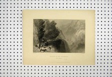 Alter antiker Druck 1837