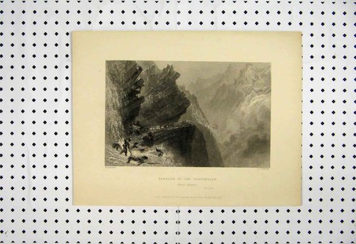 Alter antiker druck - antiker, 1837