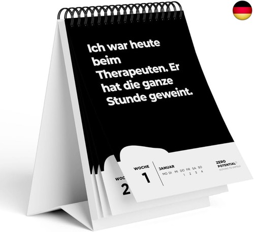 Demotivierender tischkalender - demotivierender,