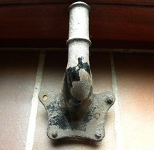 ORIGINAL ALTER TRICHTER-HALTER KRAN EDISON PHONOGRAPH CYGNET-HORN Walzenspieler