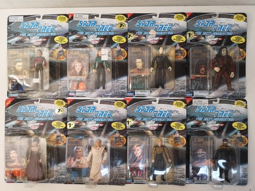 Lot star trek playmates - 8x,