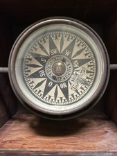 Alter Kompass von einem Fischerboot, deutscher Hersteller