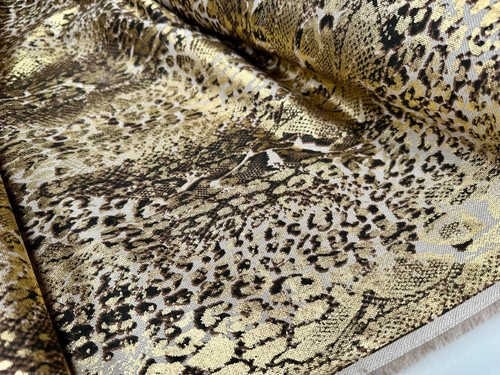 Metallic schlangenhaut print - metallic,