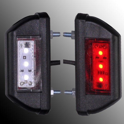 Led begrenzungsleuchte - 2x,