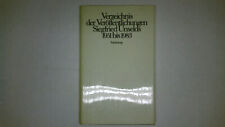 49991 Gottfried Honnefelder VERZEICHNIS DER VERÖFFENTLICHUNGEN SIEGFRIED UNSELD