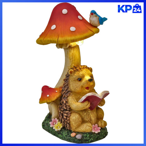 Gartendeko igel figur solar - gartendeko,