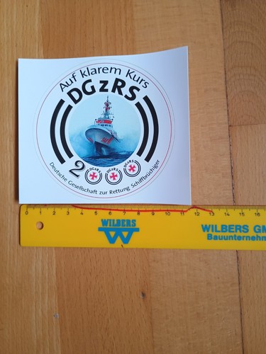 Aufkleber sticker dgzrs - aufkleber/sticker:,