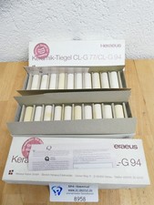 Restposten HERAEUS 20 x Tiegel