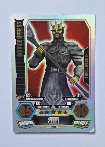 Star wars force attax serie - wars,