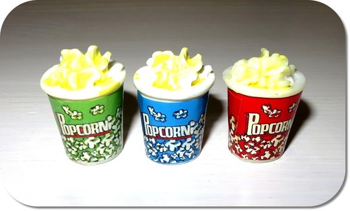 Miniatur popcorn becher - miniatur,