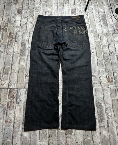 Gstar straight fit jeans - jeans, grau