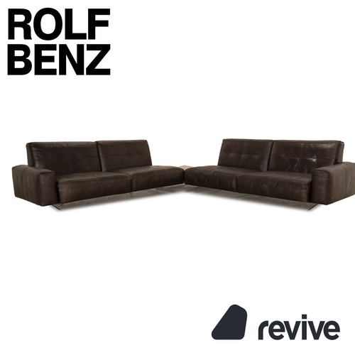 Rolf benz leder ecksofa - rolf,