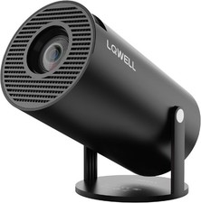 LQWELL HY300 PRO - A | Mini Beamer Schwarz Android 11 WiFi6 Bluetooth 4K Support