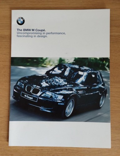 Bmw coupe verkaufsprospekt - m,