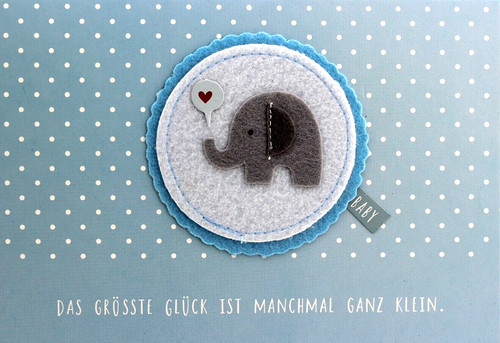 Sheepworld karte geburt baby - karte,