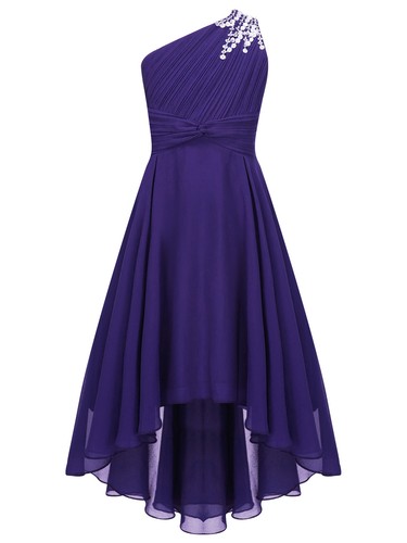 Mädchen ein schulter kleid - ein-schulter,