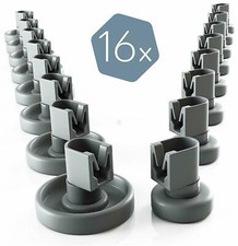 16 x Korbrollen Set Korb Oben