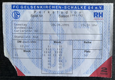 3868 Ticket BL 91/92 FC