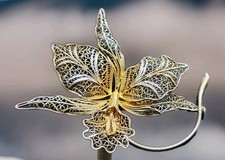 Antike Filigran Brosche 800