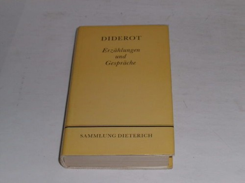 Diderot denis erzählungen - diderot,, denis: