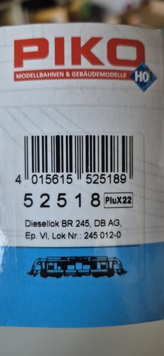 Piko 52518 diesellok 245 - br,