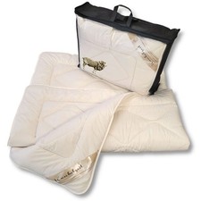 Merino Schaf-Schurwoll-Decke Ganzjahresdecke Bettdecke Steppbett Schurwolle