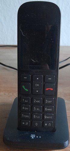 Schwarze schnurloses telekom - schwarze,