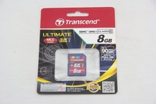 Transcend SDHC UHS-I 8 GB SD HC Speicherkarte Class 10 in OVP # 12428