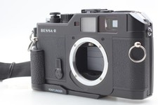 [ Fast neuwertig mit Griff] Voigtländer Bessa R schwarz 35 mm Filmkamera Gehä...