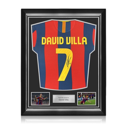 Von david villa signiertes - von,