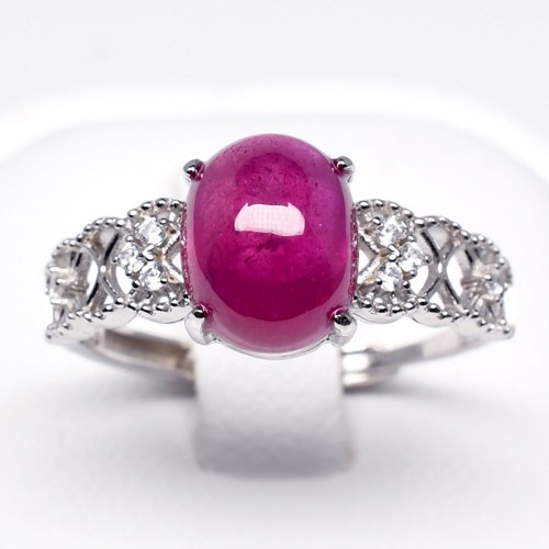 Modischer ring rubin - ring, &