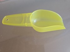 Tupperware Haushaltshelfer kleine Schaufel Mehlschaufel Schäufelchen gelb neuwer