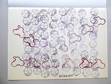 DIETER ROTH - ORIGINAL STEMPELGRAFIK AUF PERGAMENT - 1968